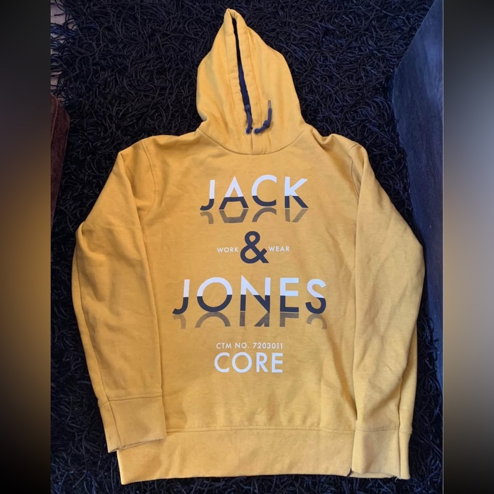 Jack & Jones Mustard Graphic Sweatshirt